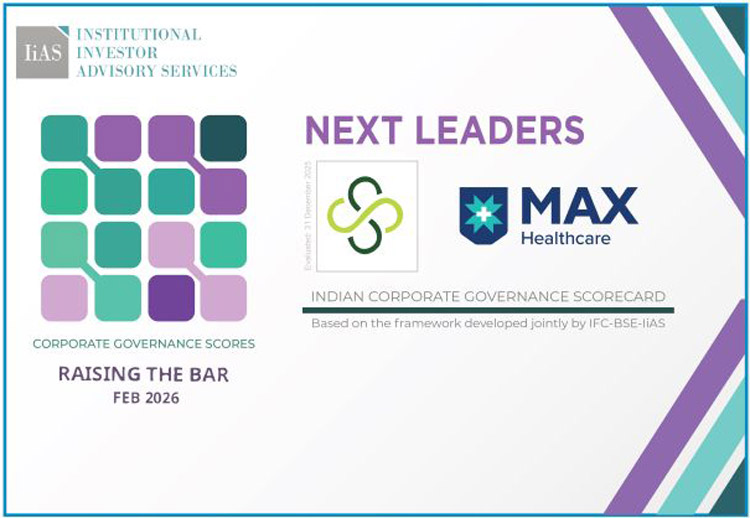 Max Healthcare Recognised as ‘Next Leaders’ in Indian Corporate Governance Scorecard 2025