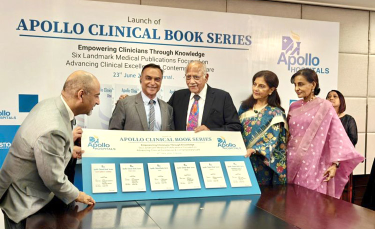 Apollo Hospitals Unveils Clinical Book Series to Advance Medical Practice