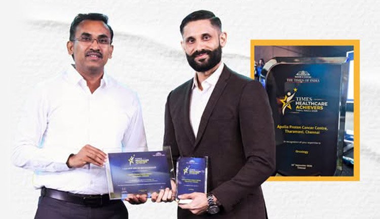 Apollo Proton Cancer Centre Honoured with Excellence in Oncology Award at Times Healthcare Achievers Tamil Nadu 2026