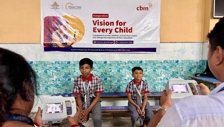 The Dawoodi Bohras launched eye health programme for 20,000 school children in West Bengal and Madhya Pradesh