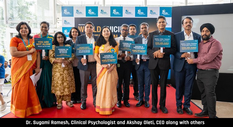 Apollo Hospitals Urges People to “Start the Conversation” on World Suicide Prevention Day