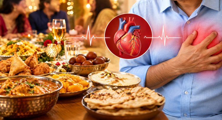Can Too Much Festive Food Trigger a Cardiac Emergency? What Happens After a Heavy Meal